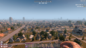 7 Days to Die Screenshot: View Over a Mega City