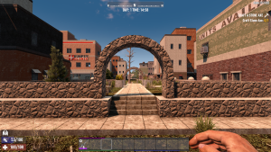 7 Days to Die Screenshot: Plaza Entrance