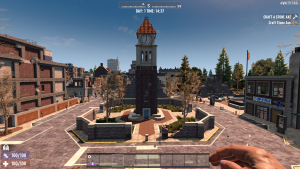 7 Days to Die Screenshot: Town Square Clock Tower